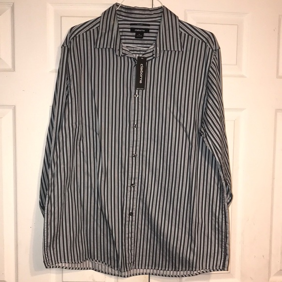 Men’s NWT Claiborne Dress Shirt - Picture 1 of 7